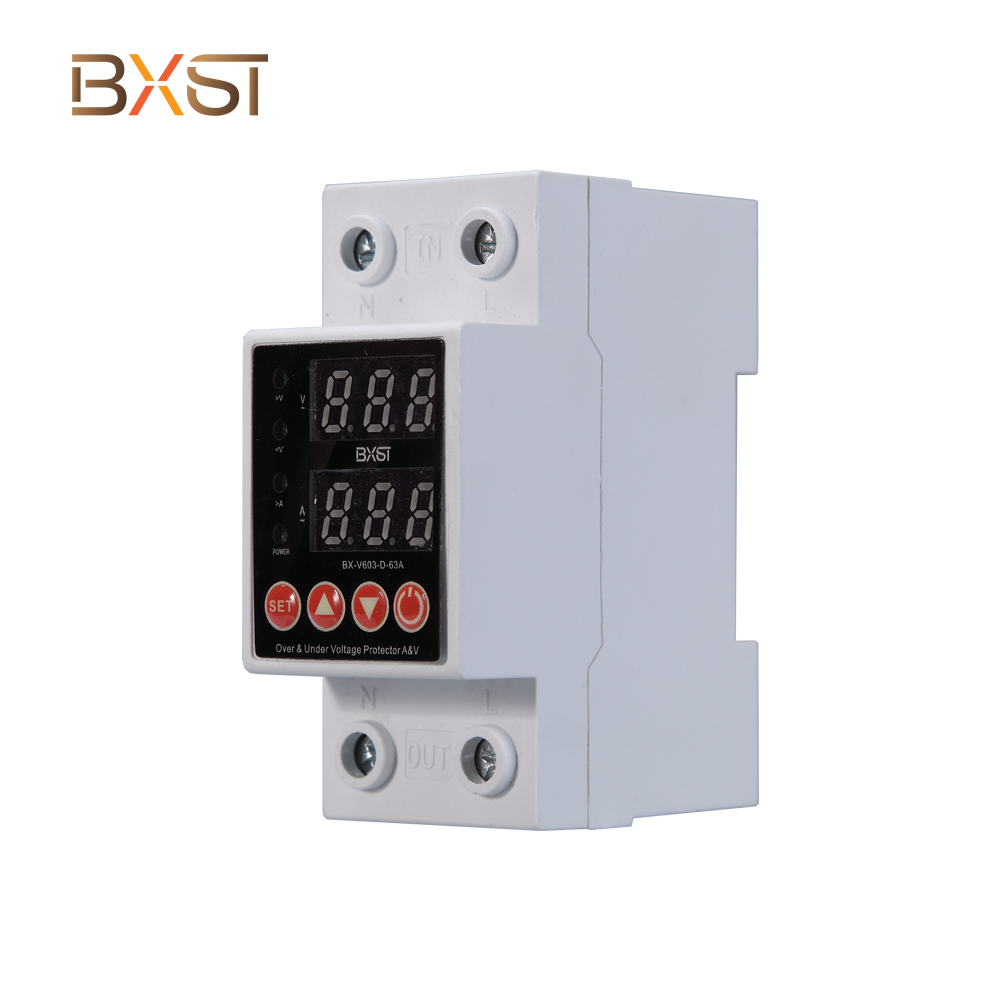 BXST DIN RAIL Protector с дисплеем V603-D