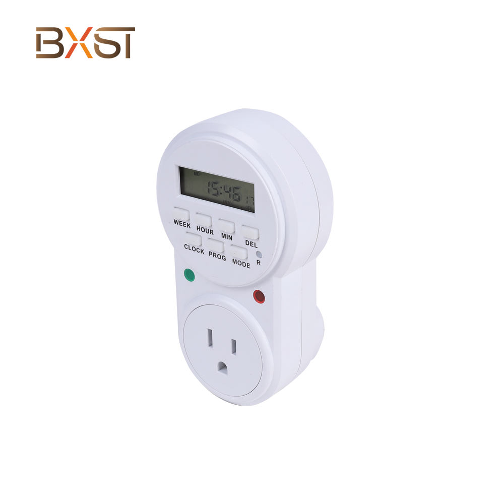 BXST Economical Smart Digital Programmable Timer Plug T058-US