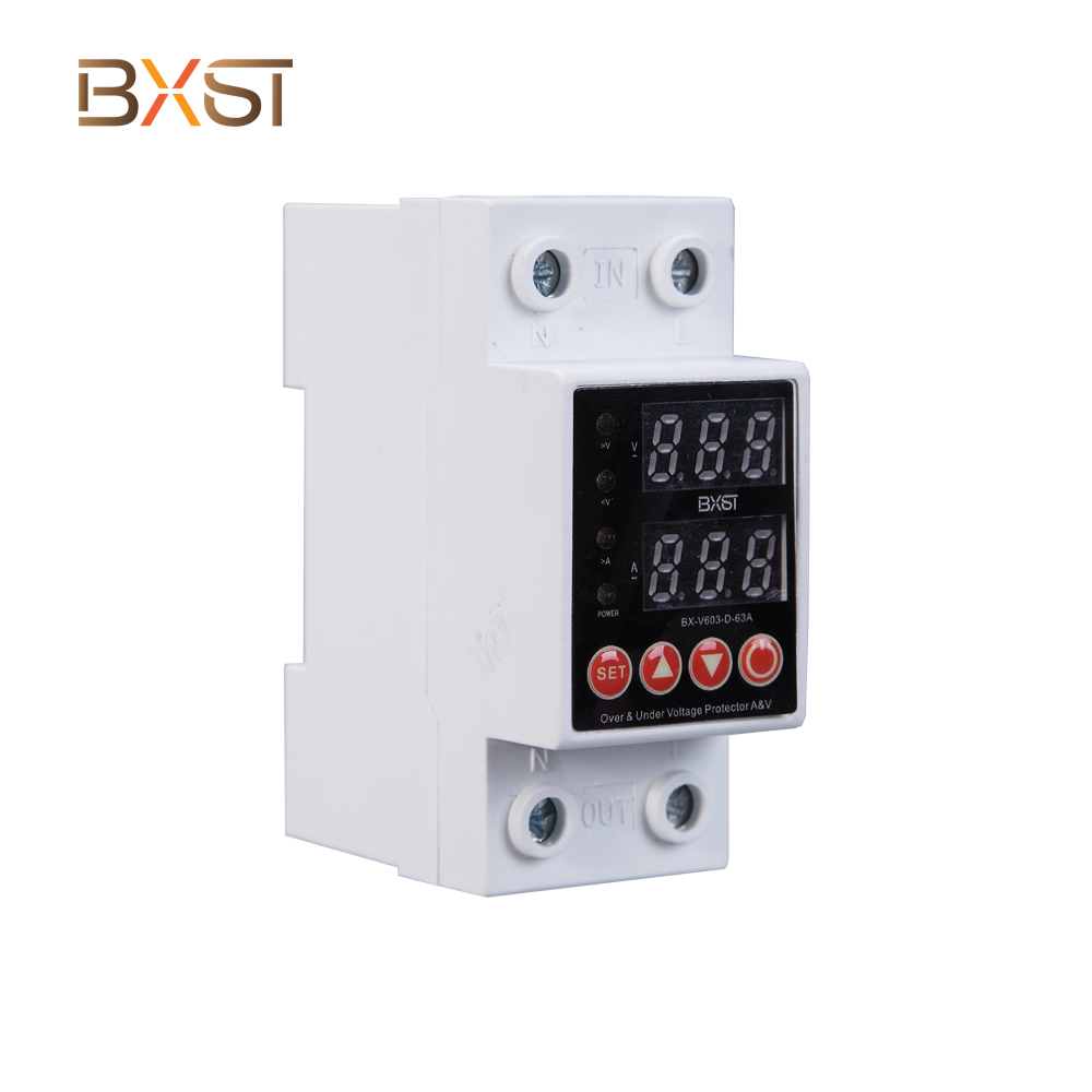 BXST DIN RAIL Protector с дисплеем V603-D