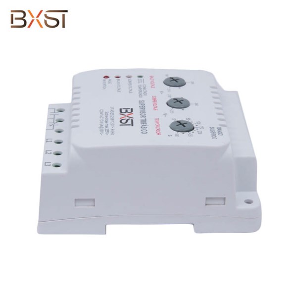 BXST Clevied Din Rail 3 -фазовые защитники напряжения для домашнего холодильника v086