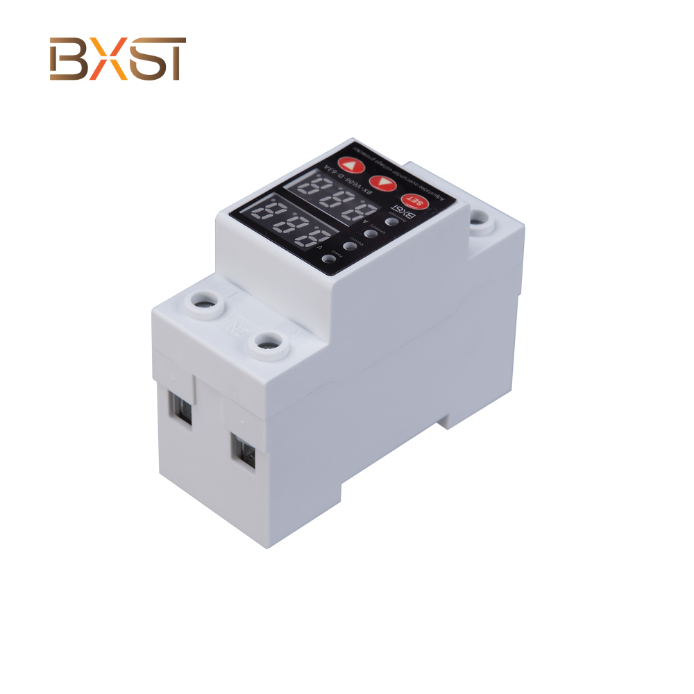 BXST Over и Under Din Rail Protector с дисплеем V606-D