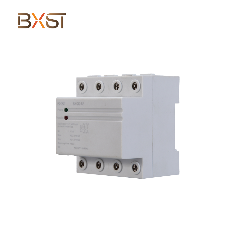 BXST DIN RAIL 230V 63A 3 Фазовое напряжение Protector v002