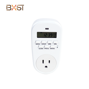 BXST Economical Smart Digital Programmable Timer Plug T-US-US