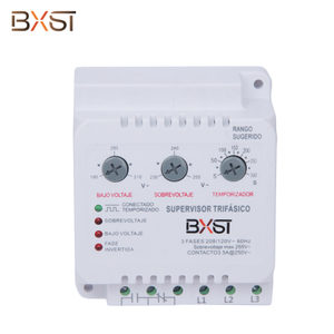 BXST Clevied Din Rail 3 -фазовые защитники напряжения для домашнего холодильника v086